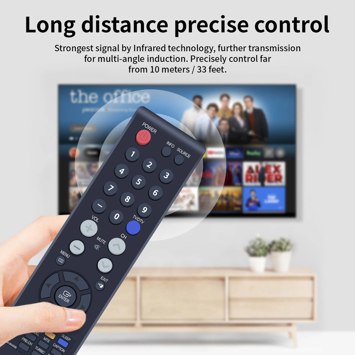 AA59-00405B Remote Control For Samsung TV TX-T2782 TX-T2781 TX-T2082