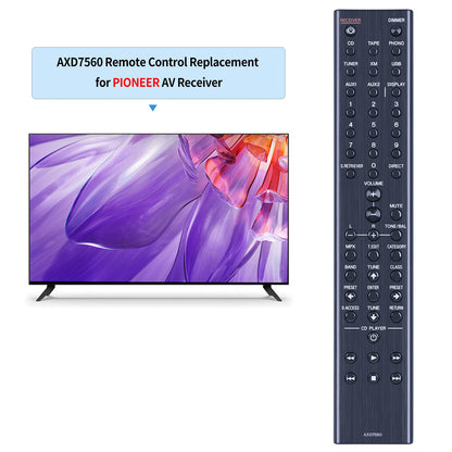 AXD7560 Remote Control For Pioneer AV Receiver SX-A9MK2-K