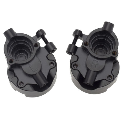 MEUS RACING 63.3g Ascent 18 Brass Steering Knuckles + Front Portal Cover 1/18
