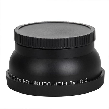 52MM 0.45x Wide Angle Lens + Macro Lens for 52mm DSLR and digital camera F