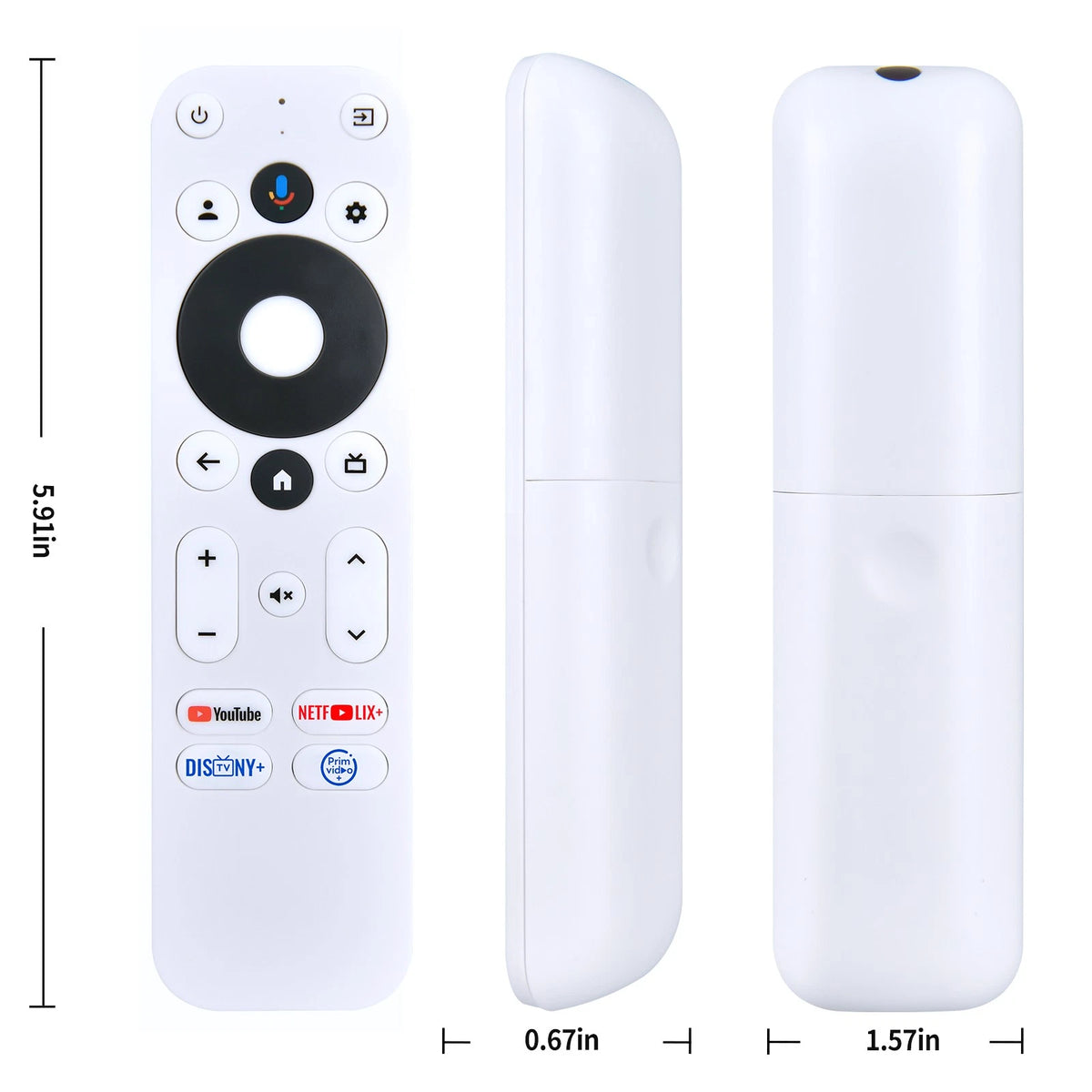 Remote Control For Dynalink Google TV Box 4K UHD Smart Streaming Media Player