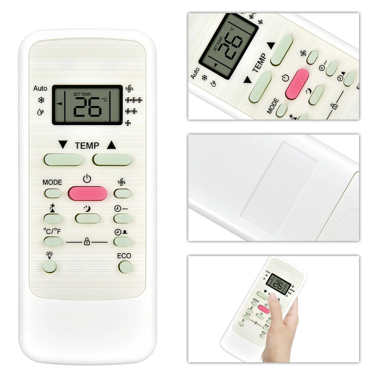 RG51G(1)/CEFU1 Remote Control For Danby Midea Seasons Air Conditioner