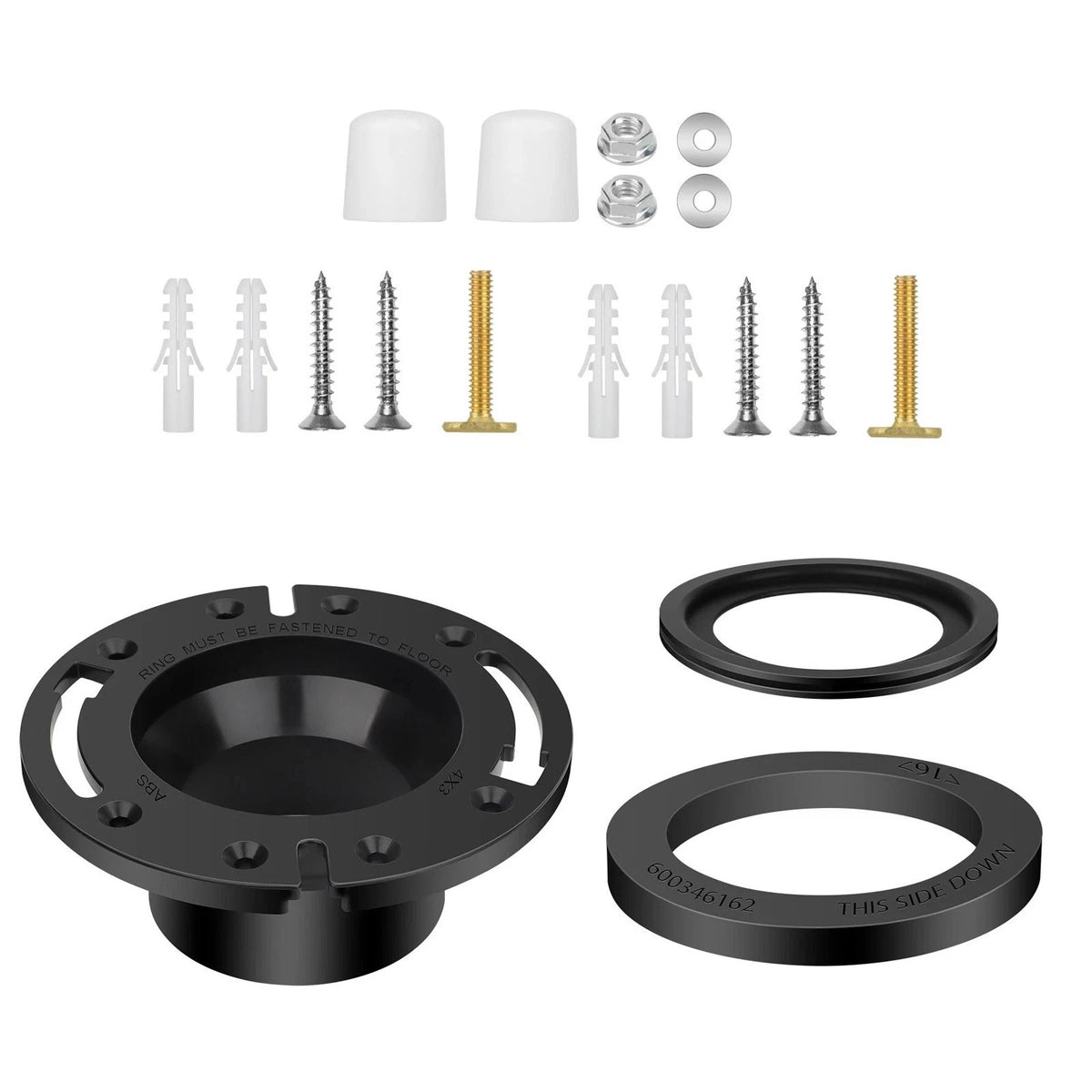 Toilet Seal Flange Kit For Dometic 300 310 320 RV Series Flush Seal 385311652