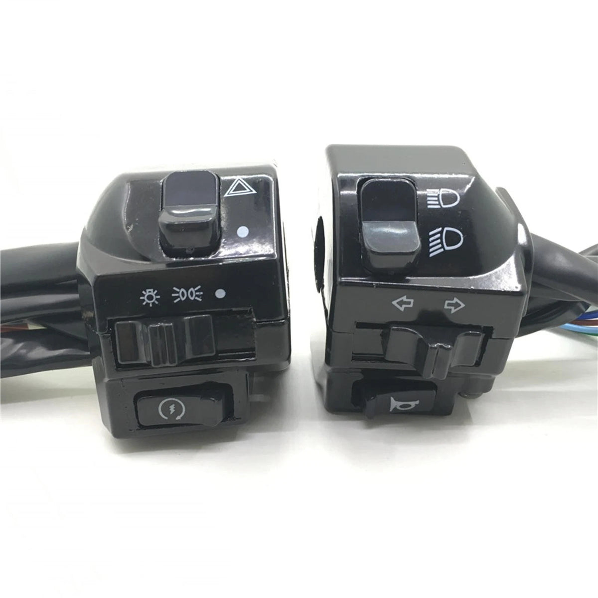 Aluminum Universal E-Bike Motorcycle Handle Bar Switch Button Control 22mm 7/8"