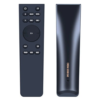 Replacement Remote Control For Klipsch Cinema 600 3.1 Soundbar CINEMA600 -Black