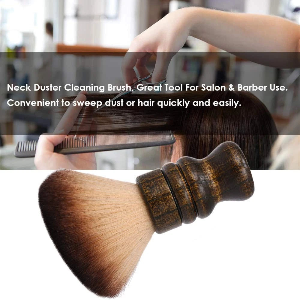 Large Neck Duster Brush Anself Soft Barber Face (Pack of 1), 01#