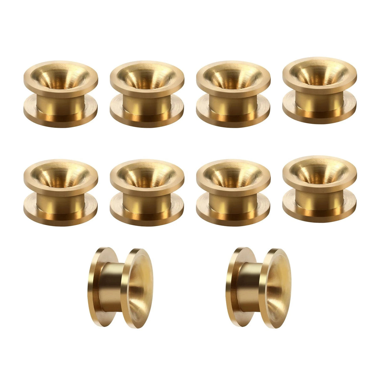 Opzour Universal String Trimmer Head Eyelets - 10 Pack Brass 10 Pieces,
