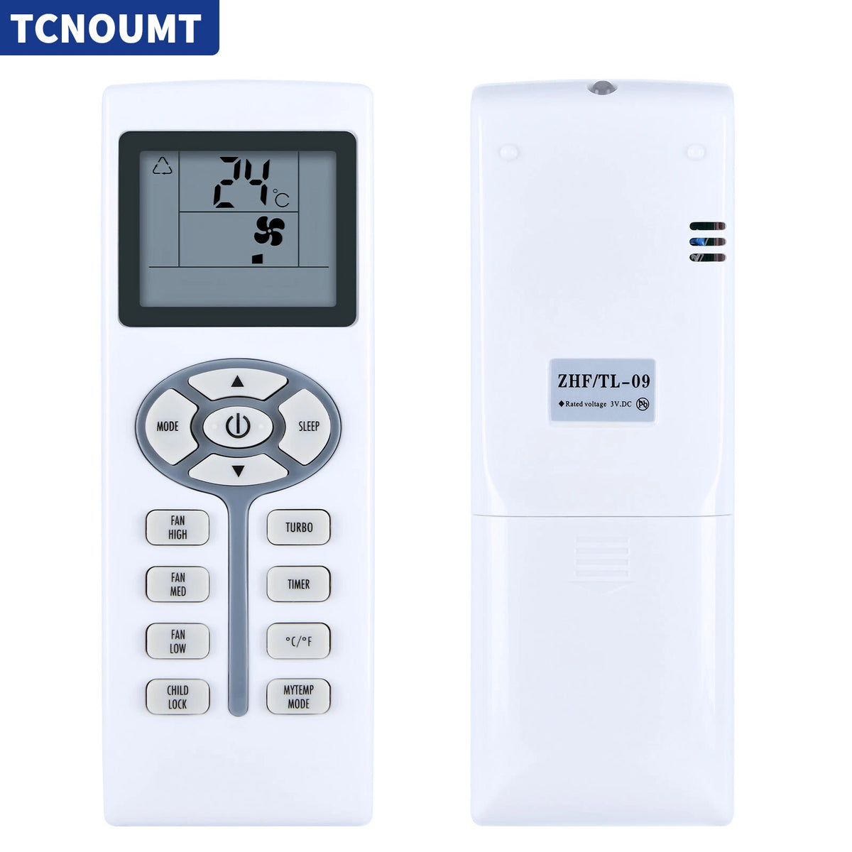Remote Control For Soleus ZCF/TL-09 ZHF/TL-09 AC Air Conditioner