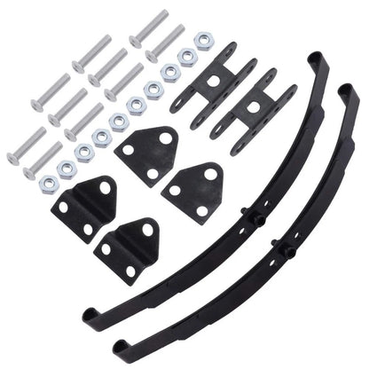 Hobbypark Stiff Leaf Spring Suspension Steel Bar Kit for 1/10 RC Rock Black