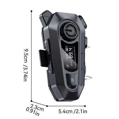 Bluetooth 5.4 Motorcycle Helmet Headset for Bike Helmet with Communication