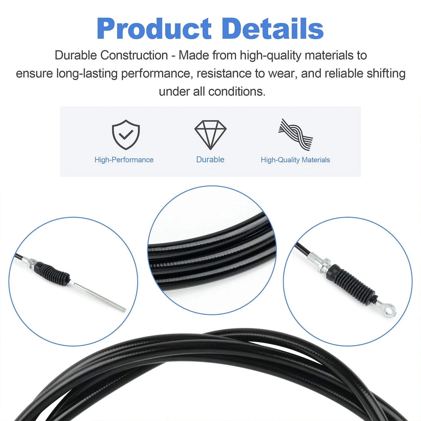 104-6896 Shift Cable For Toro Workman 12003 12004 12004TC