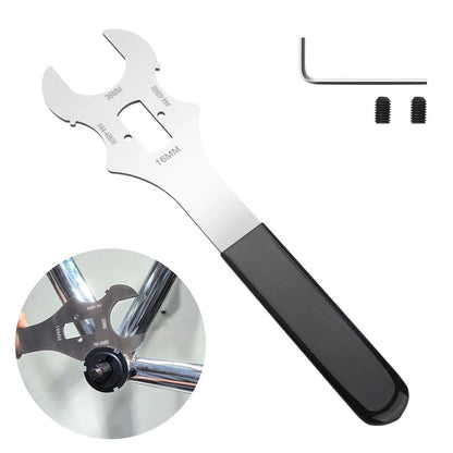 4-in-1 Bicycle Wrench for Square Taper Bottom Bracket 36 44 48mm and 16mm Nut