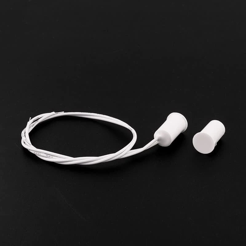 Magnetic Door Switch RC-33 NC Recessed Wired Security Window White,White-