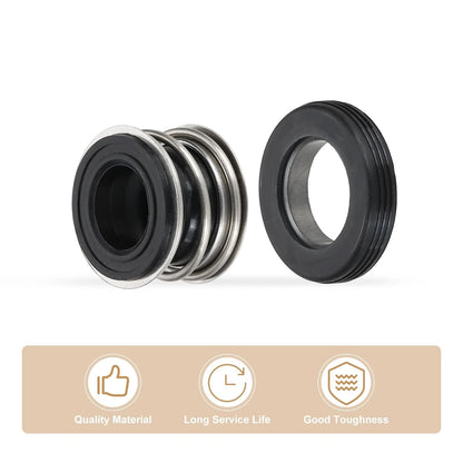 PATIKIL Mechanical Seal Kit, 2 Pcs 18mm Gas Water Pumps Replace 18mm, Silver