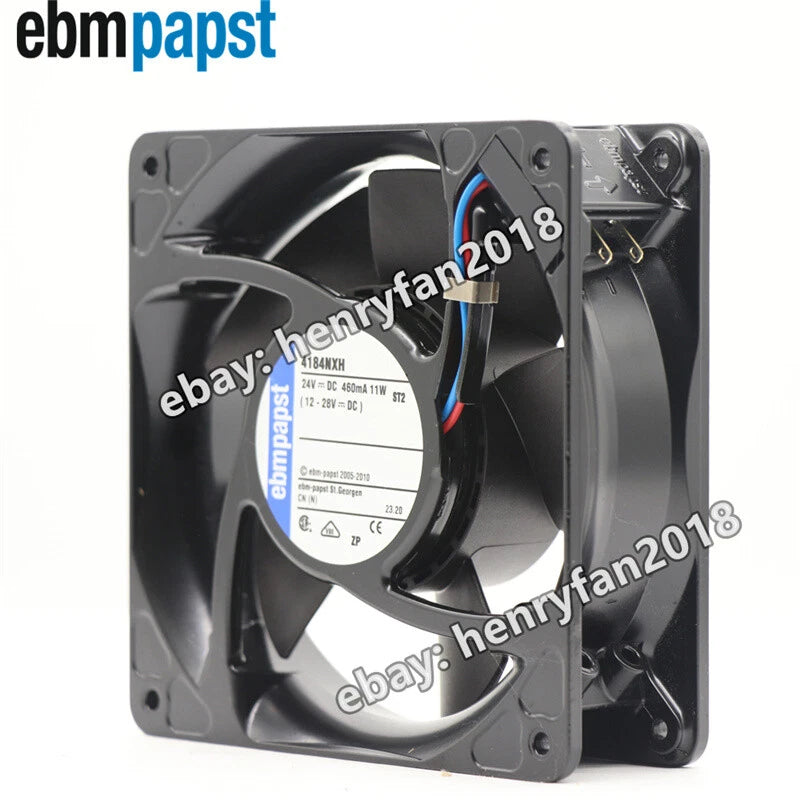 4184NXH 24VDCEbmpapst Cooling Fan 11W 460mA 120*120*38mm For Cabinet Fan