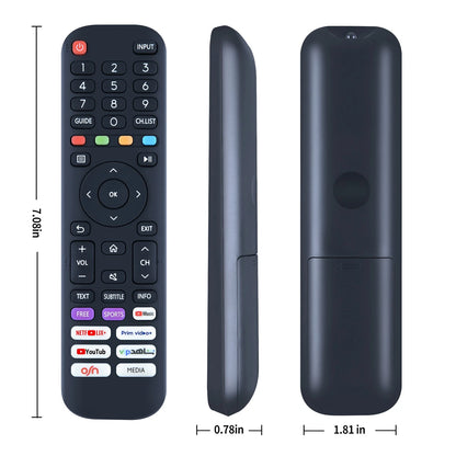 EN2AD30H Replace Remote Control For Hisense Smart LCD LED TV EN2AD30H（0011）