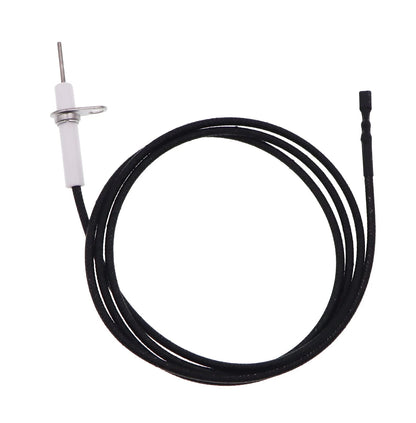 METER STAR 2Pc 38" Pulse Ignitor Wire & Ceramic rectangular pin, Black