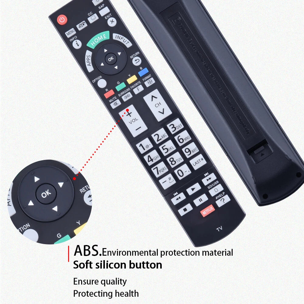 N2QAYB000862 Remote Control Fit For Panasonic TV TC-P55VT60 TC-P60VT60