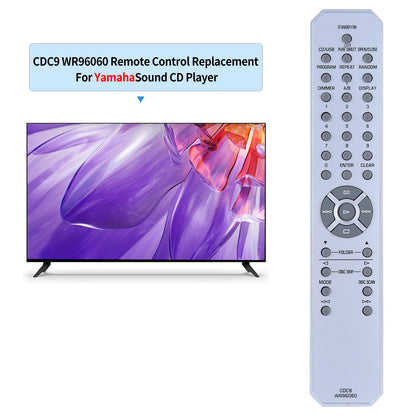 WR96060 Remote Control For Yamaha CD Player CDC9 CDC600