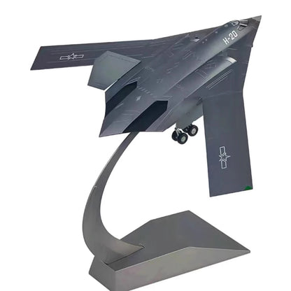 20cm 1/160 China H-20 Strategic Stealth Bombers Fighter Model Gifts For Birthday