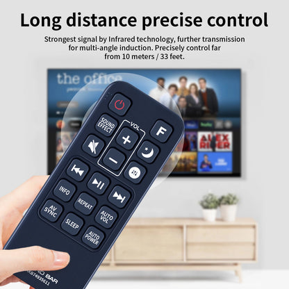 AKB74935611 Remote Control For LG Sound Bar SJ6 SJ8 SJ9 SPJ8B-W SJC8 SJ6B SPJ5BW