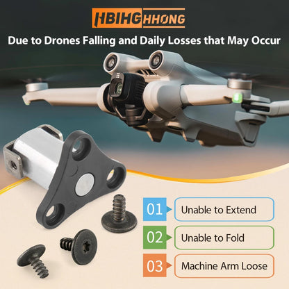 Front Arm Axis Replacement for DJI Mini 3 Shaft Screws Arm...