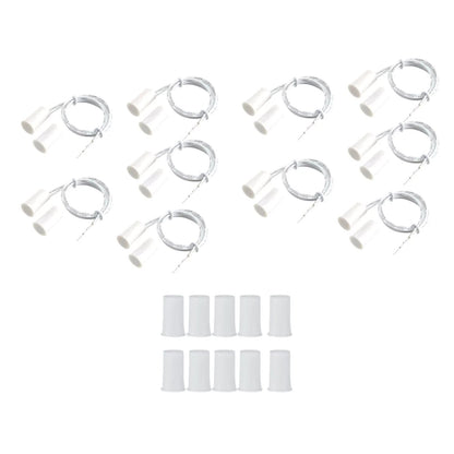 10 x RC-33 NC Wired Door Contact Sensor Alarm Magnet Reed Switch 100V