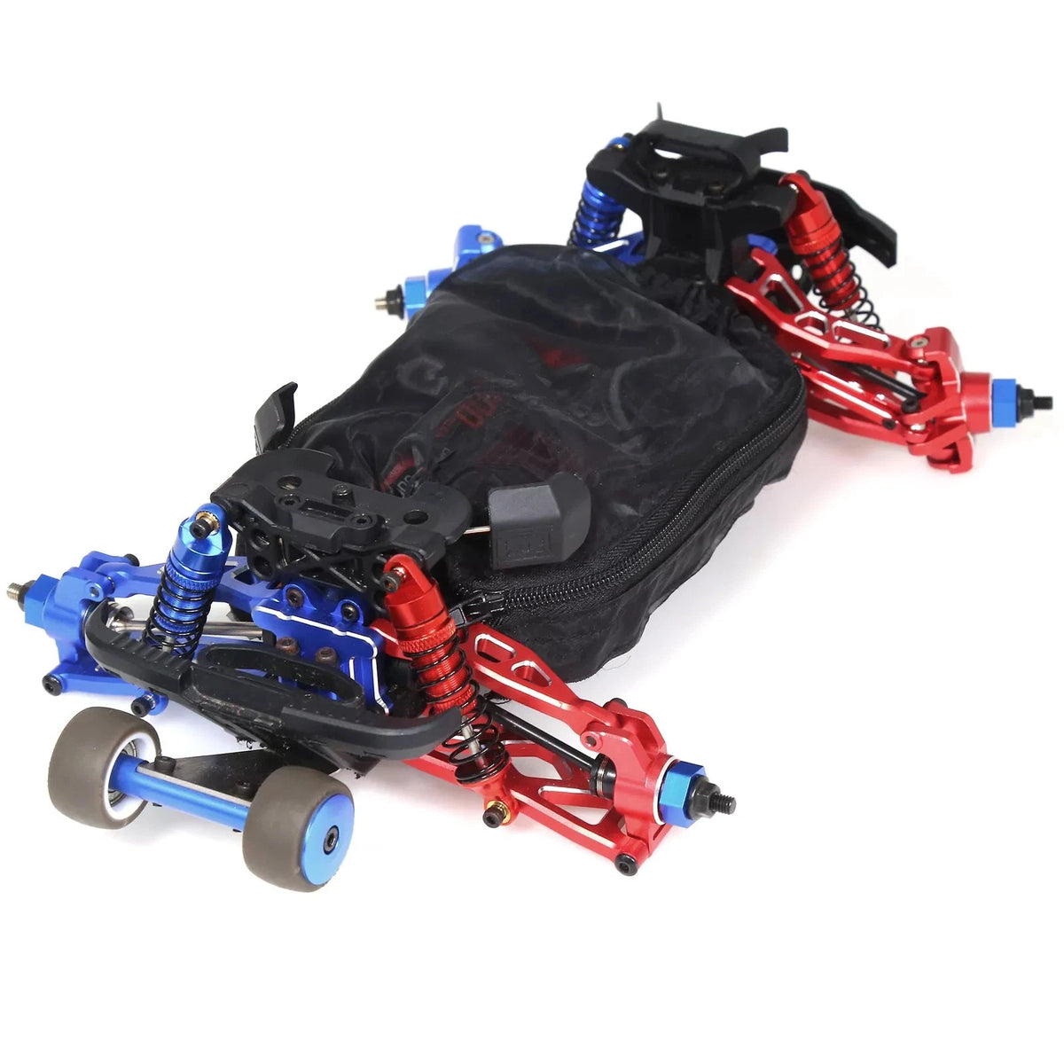 Black Metal Wheelie Bar Upgraded Parts For ARRMA 1/18 Granite Grom RC Car E