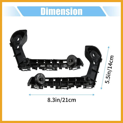 TO1043145 Left Right Front Bumper Bracket Set For Toyota Corolla 2019-2021