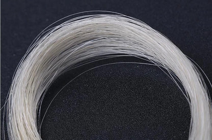 32'' Natural White Horse Hair Mongolia Tail Viola Cello Erhu Bow Hairs S