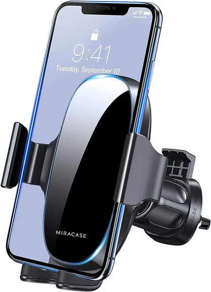 Miracase Upgraded Wider 2.44 pulgadas x 3.19 x 4.92 pulgadas, Black