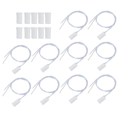 10 x RC-33 NC Wired Door Contact Sensor Alarm Magnet Reed Switch 100V