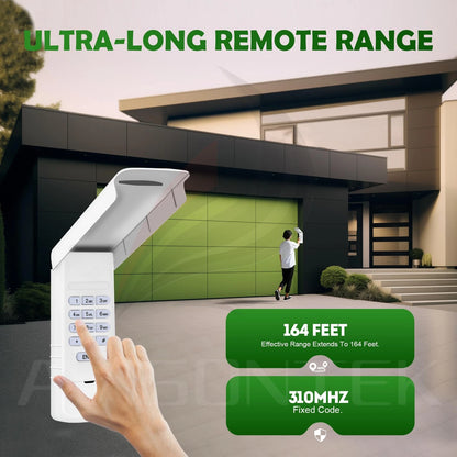 1 for Linear Delta 3 DTKP Garage Door Opener Keypad 1 X Keypad, White