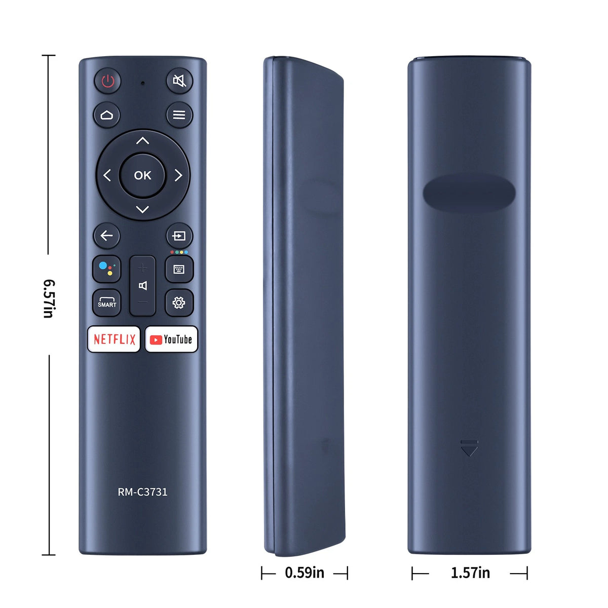 Voice Remote Control For JVC Casper Nokia TV RM-C3731 55UG6300