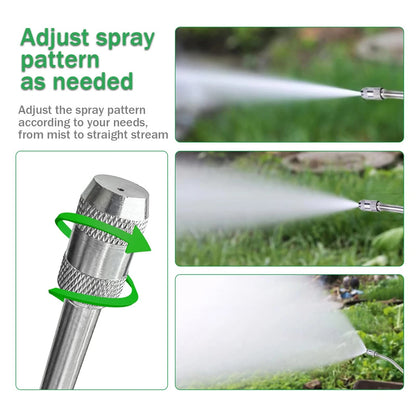 Stainless Steel Sprayer Wand 29 inches, 3 Nozzles 29 Inches
