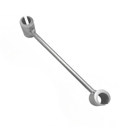 Hinge Wrench for Door Gap Adjustment Metal Silver Double-End 8-19mm Clean Room