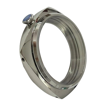 47mm Stainless Watch Case For ETA 6497 6498 For Seagull ST3600 3621 Movement