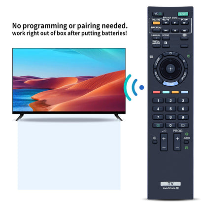 RM-GD009 Remote Control For Sony Bra TV KDL-55EX500 KDL46EX500 KDL40EX500