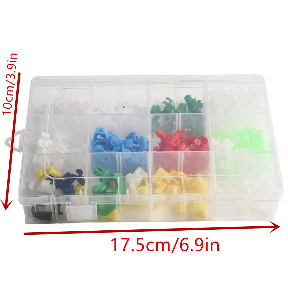 Plastic Fastener Clips for Door Lock Rods 160pc For Automotive Door Lock System