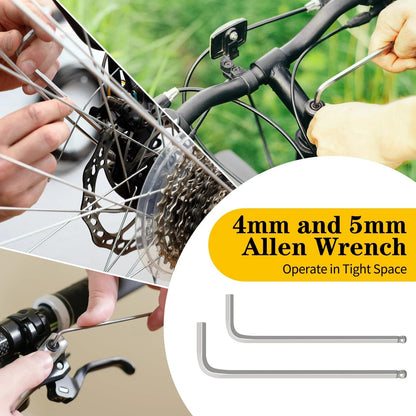 Bike Repair Kit, Bag With Tire Pump, Multitool, Tube Set