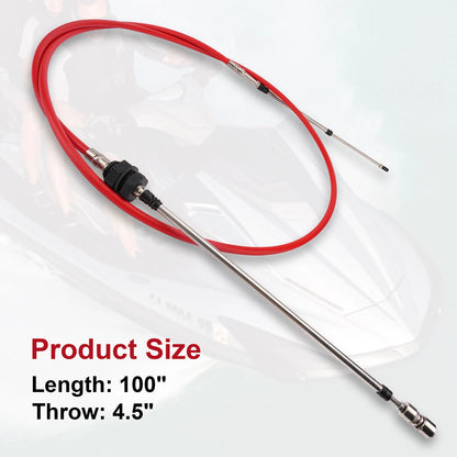 Reverse Cable for Yamaha FX 1000 2005-2007, F1B-6149C-02-00, F1B-6149C-01-00