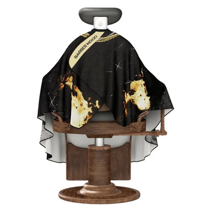 Professional Barber Cape - Hair Cutting with Adjustable X-Large, Multi
