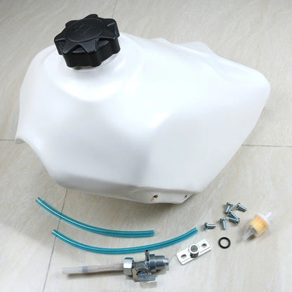 WHITE Plastic Gas Fuel Tank Cap Petcock More For HONDA ATC 350X ALL YEARS