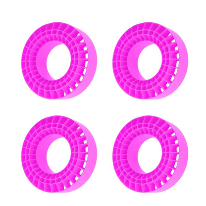 Silicone Rubber Tires Inserts for 1/10 RC Car 110-115mm 1.9" Tires 4pcs Purple z