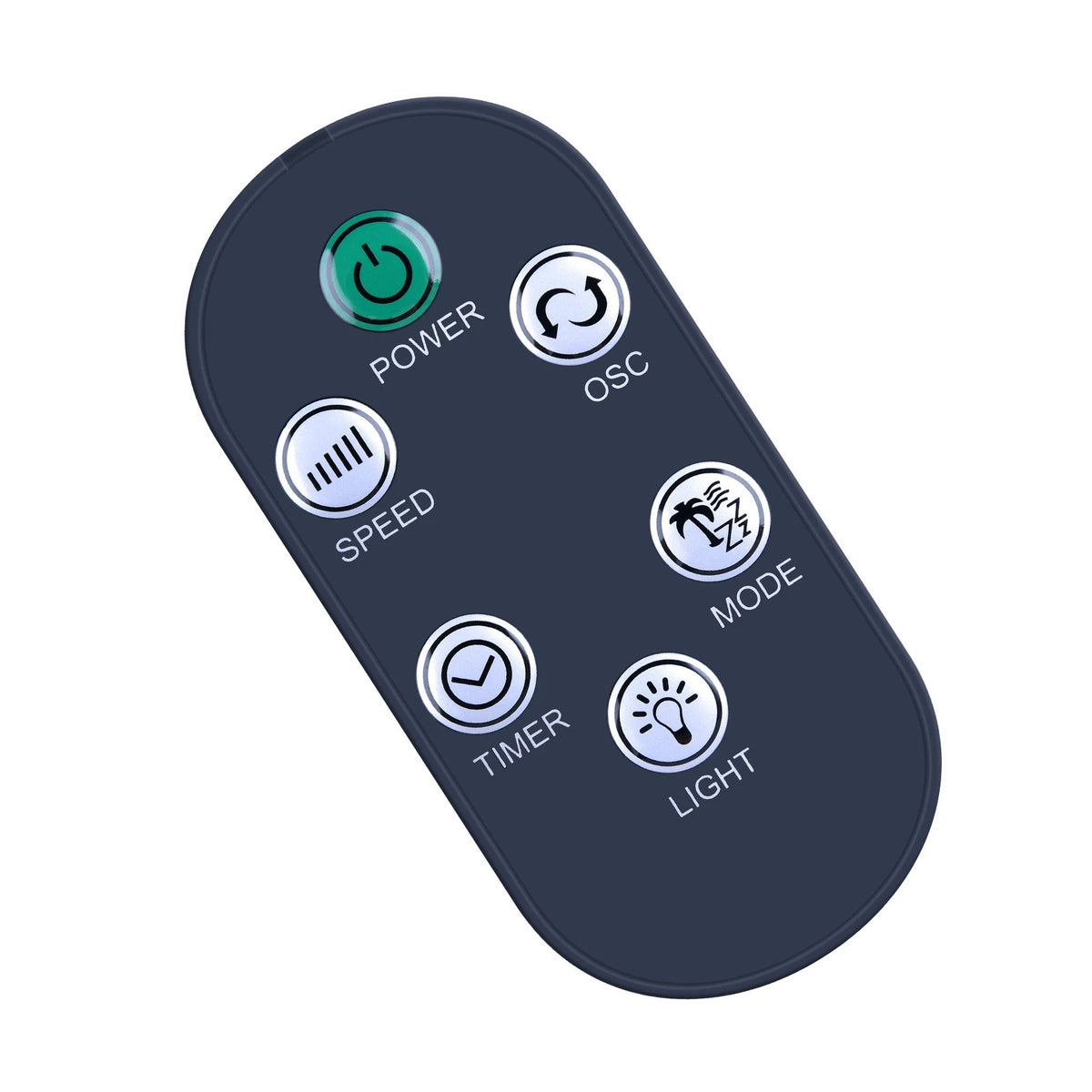 Remote Control For Mollie 45"Oscillating Bladeless 8-Speeds Quiet Tower Fan