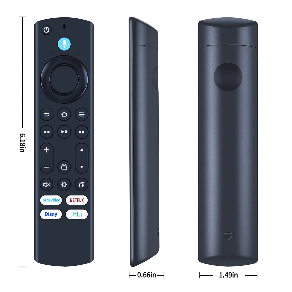 Voice Remote Control For Toshiba 4K UHD Smart Fire TV 43C350KU 50C350KU 55C350KU