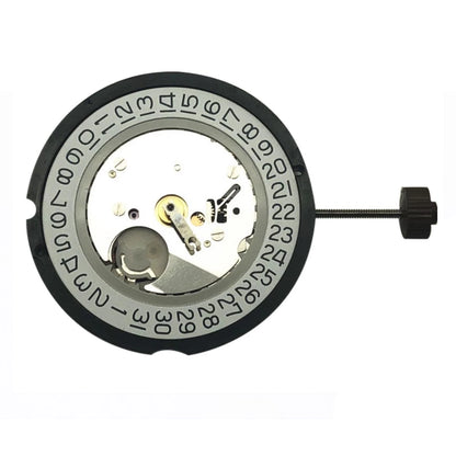 Date at 3 o'clock 3 Hands Movement For Ronda 515 Quartz Movement Watch