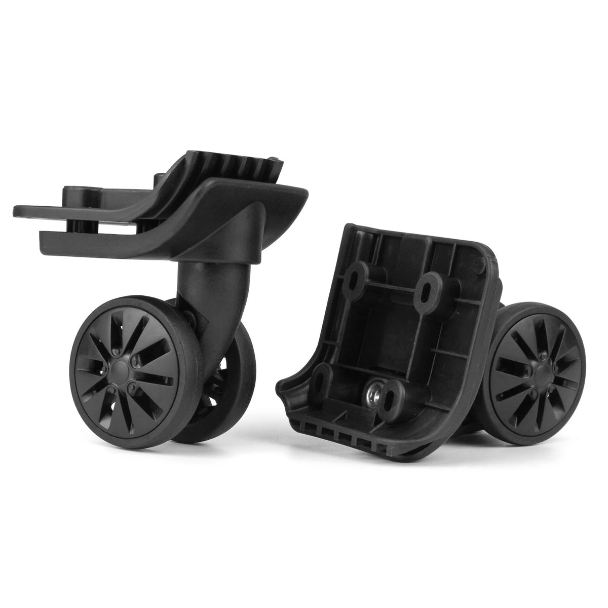 Zoofen Replacement Luggage Wheel Suitcase Repair Spinner Wheels W249B, 2pcs