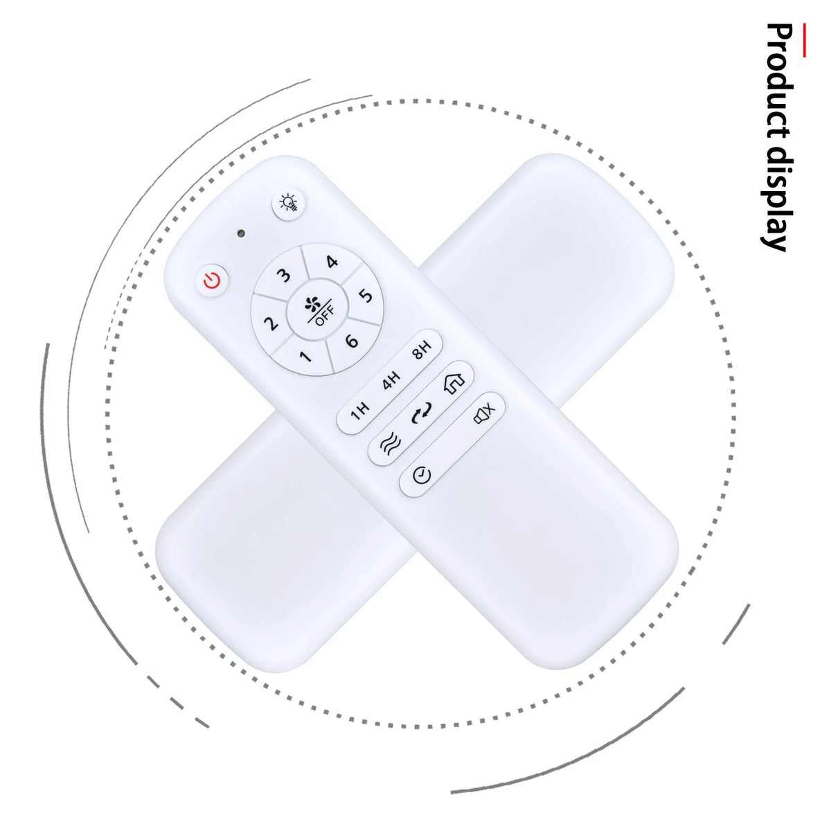 Remote Control For Fanbulous / Crazypai Ceiling Fans with Lights