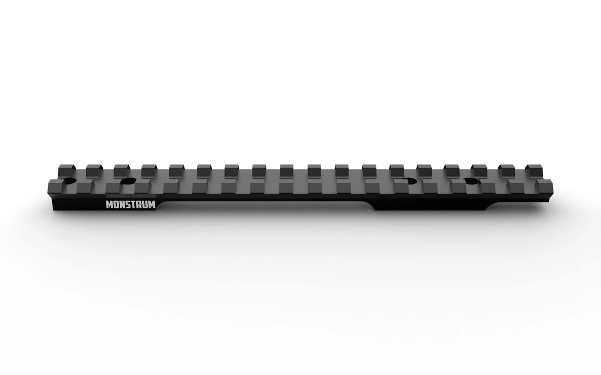 Monstrum Picatinny Rail Mount for Savage Accu-Trigger (Round Back) Black